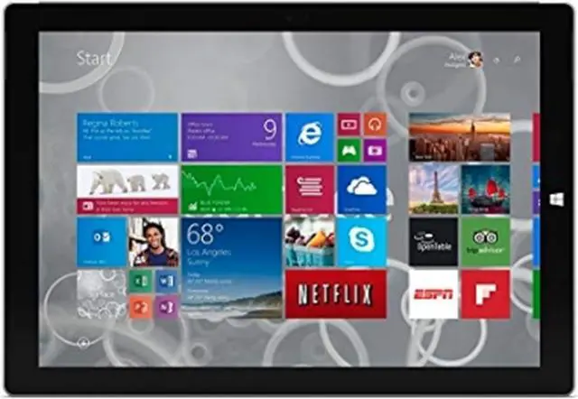 Alt view image 3 of 4 - Microsoft Surface Pro 3 128GB Intel Core i5-4300U X2 1.9GHz 12", Silver