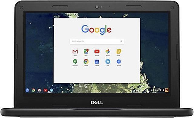 Alt view image 4 of 4 - Dell Chromebook 11 5190 11.6" Touch 4GB 32GB Intel Celeron N3350 X2 1.1GHz, Black