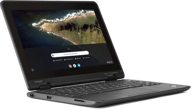 Alt view image 4 of 4 - Lenovo ThinkPad 11E Chromebook Intel Celeron N2940 X4 1.83GHz 4GB 16GB SSD 11.6", Black