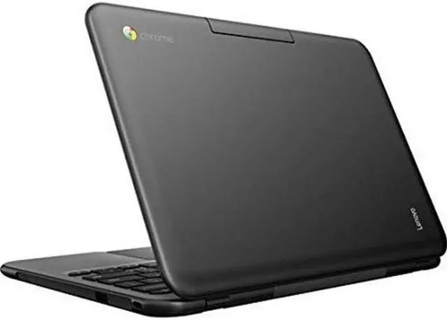 Alt view image 7 of 8 - Lenovo Chromebook 80SF0001US Intel Celeron N3050 X2 1.6GHz 4GB 16GB SSD 11.6", Black