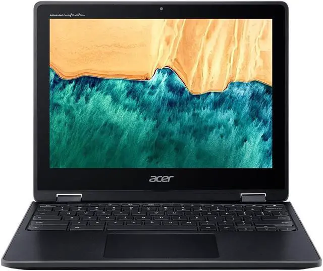 Main image of Acer Chromebook 12 Spin 512 12" Touch 8GB 64GB eMMC Pentium® Silver N5000 1.10GHz ChromeOS, Black