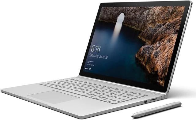 Alt view image 2 of 3 - Microsoft Surface Book CR9-00013 13.5" Touch 8GB 128GB SSD Core i5-6300U 2.4GHz, Silver