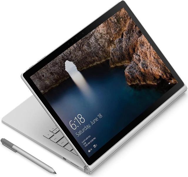 Alt view image 3 of 3 - Microsoft Surface Book CR9-00013 13.5" Touch 8GB 128GB SSD Core i5-6300U 2.4GHz, Silver