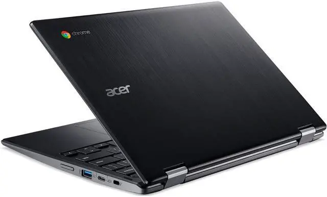 Alt view image 6 of 6 - Acer Chromebook Spin 511 R752TN-C2J5 11.6" Touch 4GB 32GB eMMC Celeron® N4000 1.1GHz ChromeOS, Black