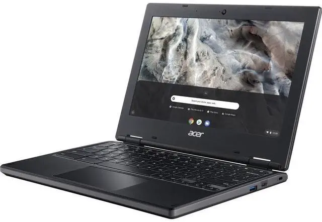 Alt view image 3 of 4 - Acer Chromebook 311 C721-25AS 11.6" Touch 4GB 32GB eMMC AMD A4-9120C 1.6GHz ChromeOS, Black