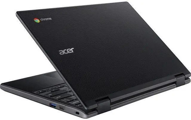 Alt view image 4 of 4 - Acer Chromebook 311 C721-25AS 11.6" Touch 4GB 32GB eMMC AMD A4-9120C 1.6GHz ChromeOS, Black