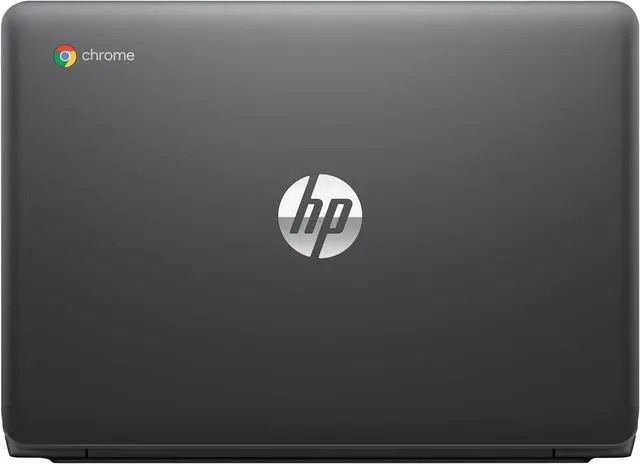 Alt view image 2 of 3 - HP Chromebook 11 G5 11.6" Touch 4GB 16GB eMMC Celeron® N3060 1.6GHz ChromeOS, Gray