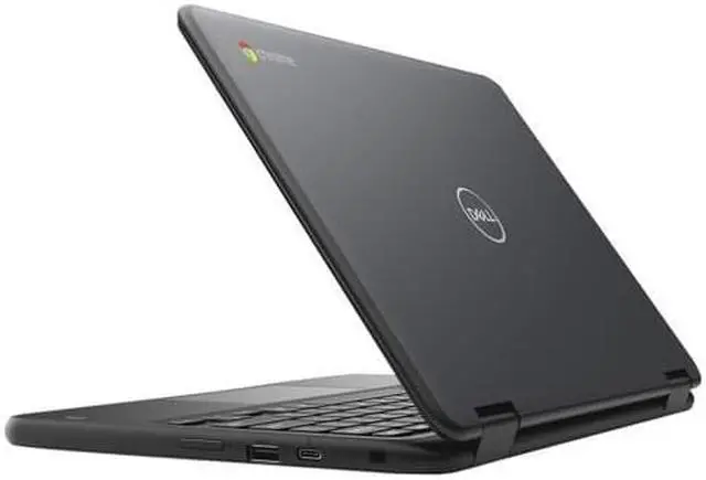 Alt view image 3 of 3 - Dell Chromebook 11 5190 11.6" 4GB 16GB eMMC Celeron® N3450U 2.4GHz ChromeOS, Black