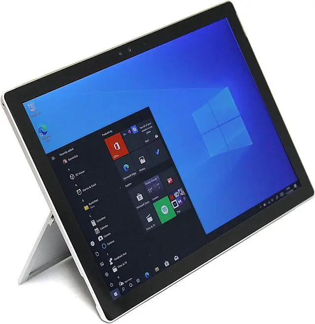 Alt view image 3 of 5 - Microsoft Surface Pro 5 12.3" Tablet 256GB WiFi Core i5-7300U 2.6GHz, Silver