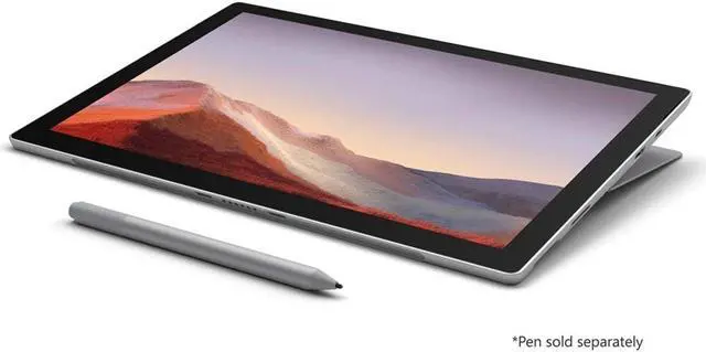 Alt view image 2 of 3 - Microsoft Surface Pro 7 12.3" Tablet 256GB WiFi 1.3GHz, Platinum