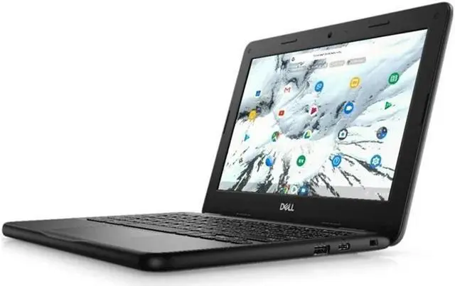 Alt view image 4 of 11 - Dell 0JWC5 Chromebook 11 3000 3100 11.6" Chromebook - HD - 1366 x 768 - Intel Celeron N4020 Dual-core (2 Core) - 4 GB RAM - 16 GB Flash Memory - Chrome OS - Intel HD Graphics - English (US) ...
