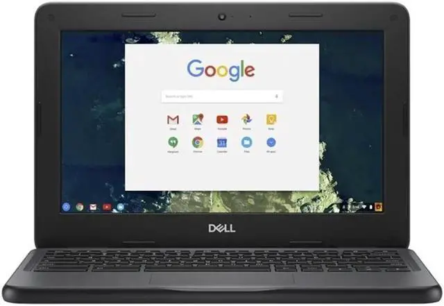 Alt view image 3 of 11 - Dell 0JWC5 Chromebook 11 3000 3100 11.6" Chromebook - HD - 1366 x 768 - Intel Celeron N4020 Dual-core (2 Core) - 4 GB RAM - 16 GB Flash Memory - Chrome OS - Intel HD Graphics - English (US) ...