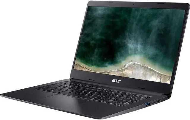 Alt view image 2 of 3 - Acer Chromebook 14 314 C933-C2QR 14" Touch 4GB 32GB eMMC Pentium® Silver N5030 1.1GHz ChromeOS, Gray