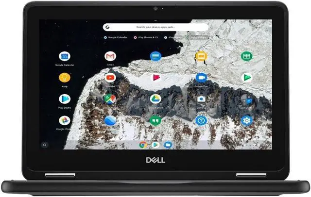 Alt view image 6 of 6 - Dell Chromebook 3100 Intel Celeron N4000 X2 1.1GHz 4GB 32GB 11.6", Black