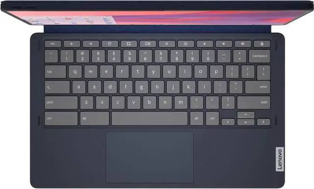 Alt view image 2 of 6 - Lenovo IdeaPad Duet 5 Chromebook 13.3" Touch 4GB 128GB Snapdragon Abyss Blue