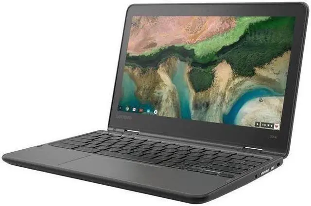 Main image of Lenovo Chromebook 11 300e 11.6" Touch 4GB 32GB eMMC Celeron N4020 1.1GHz ChromeOS, Black