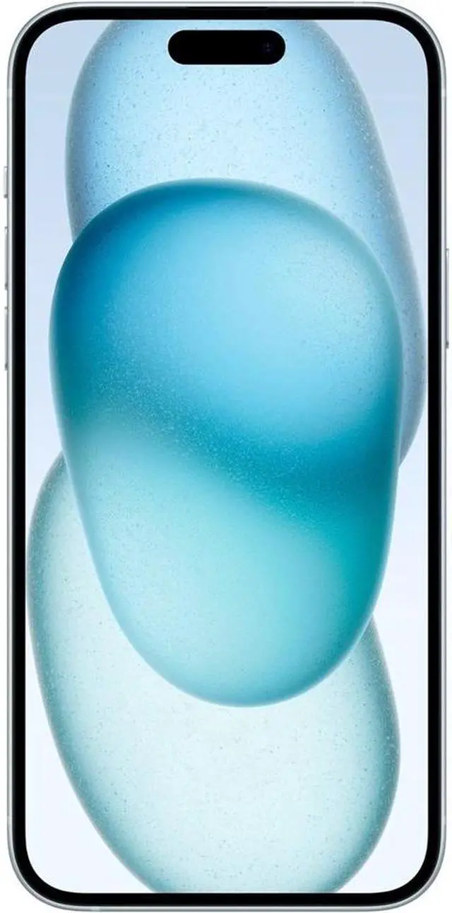Alt view image 3 of 5 - Apple iPhone 15 128GB 6.1" 5G AT&T Only, Blue