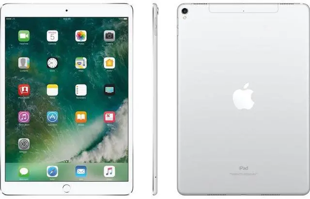 Alt view image 2 of 2 - Apple iPad Pro MPMF2LL/A 10.5" Tablet 512GB WiFi Cellular Unlocked, Silver/White