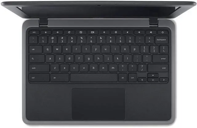 Alt view image 6 of 6 - Acer Chromebook C732-C6WU 11.6" 4GB 32GB SSD Celeron N3350 1.1GHz ChromeOS, Black