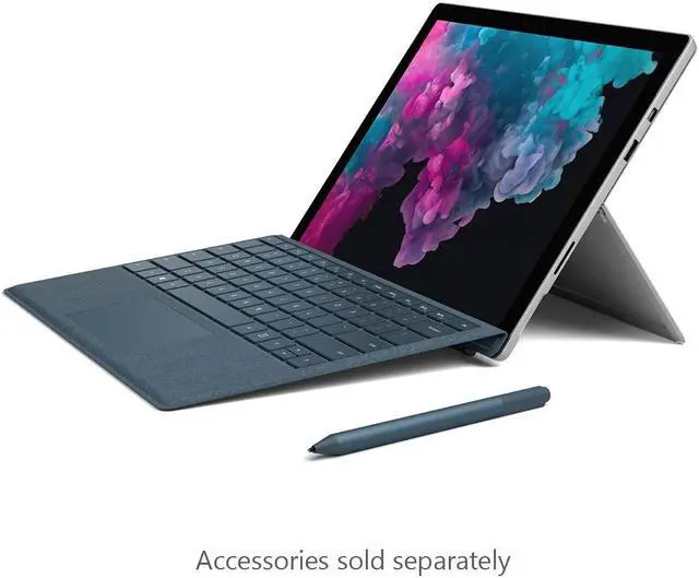 Alt view image 9 of 20 - Microsoft Surface Pro 6 Intel Core i7-8650U 8GB Memory 256GB SSD Intel UHD Graphics 620 12.3" 10 point multi-touch 2736 x 1824 Detachable 2-in-1 Laptop Windows 10 Home 64-Bit KJU-00001