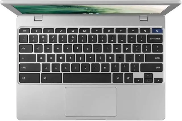 Alt view image 11 of 20 - Samsung Chromebook 4 (2021 Model Without SD Slot) 11.6" Intel UHD Graphics 600, Intel Celeron Processor N4020, 4GB, 32GB, Wi-Fi - Platinum Titan (XE310XBA-KC1US)