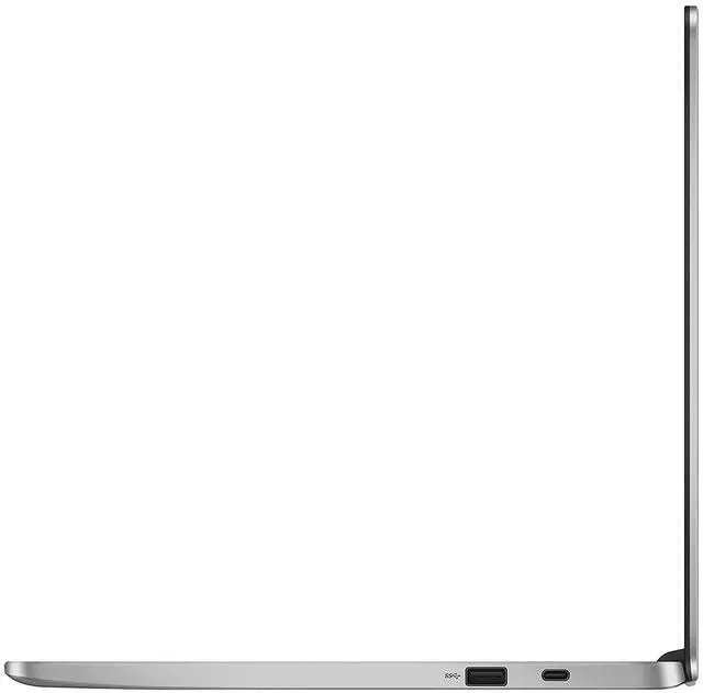 Alt view image 4 of 9 - ASUS CX1400CKA-WS01-CB 14" HD Celeron N4500 4GB RAM 64GB SSD Chrome OS Transparent Silver Certified Refurbished