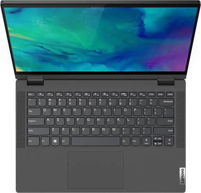 Alt view image 5 of 12 - Lenovo IdeaPad Flex 5 14" FHD Convertible, AMD Ryzen 3 4300U, 4GB RAM, 128GB SSD, Graphite Grey, Windows 10S, 81X2000HUS Laptop Notebook