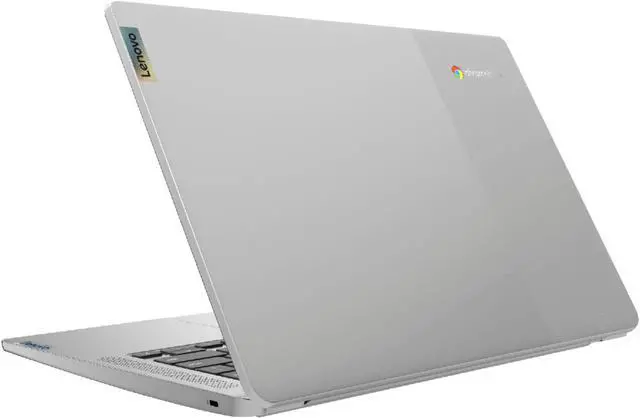 Alt view image 12 of 19 - Lenovo Chromebook 3 14" Laptop - Mediatek MT8183 - 4GB Memory - 64GB eMMC - Arctic Grey 82KN0000US