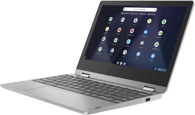 Alt view image 17 of 20 - Lenovo IdeaPad Flex 3 CB 11M836 82KM0002US 11.6" Touchscreen Convertible 2 in 1 Chromebook - HD - 1366 x 768 - Octa-core (ARM Cortex A73 Quad-core (4 Core) 2 GHz + Cortex A53 Quad-core (4 Core) 2