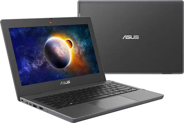 Alt view image 3 of 4 - ASUS BR1100CKA Laptop 11.6 HD Intel N4500 up to 2.8 GHz  8GB 128GB Wi-Fi 6 Windows 11 Pro Star Gray Certified Refurbished