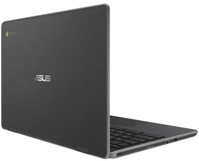 Alt view image 6 of 6 - Asus Chromebook 11.6" Touchscreen Intel Celeron N4020 4GB 32GB Chrome OS Dark Gray Certified Refurbished