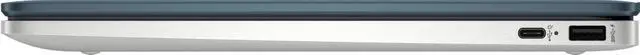 Alt view image 7 of 14 - HP Chromebook 14a-na0180nr 14" IPS FHD Laptop Intel Celeron N4020 1.10GHz up to 2.80 GHz., Dual-core Intel UHD Graphics 600 4GB LPDDR4-2400 SDRAM 32GB eMMC Chrome OS
