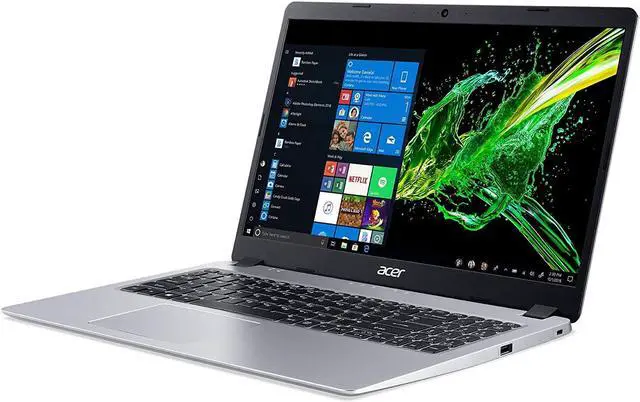 Alt view image 4 of 7 - Acer Aspire 15.6" FHD Intel Core i5-1035G1 8GB 256GB UHD Graphics Windows 10 Silver Certified Refurbished