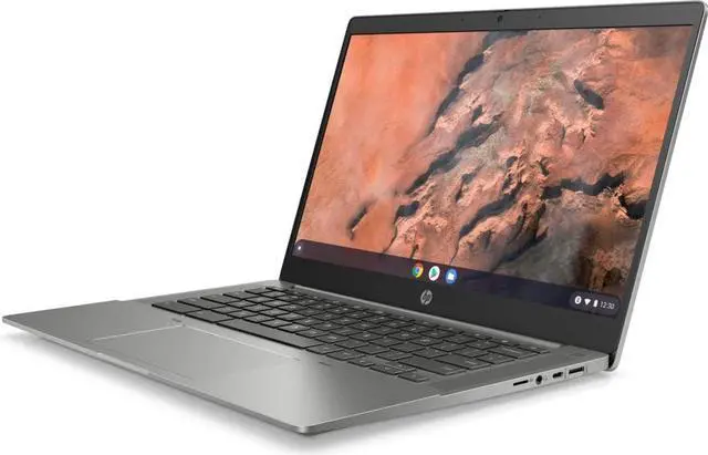 Alt view image 2 of 6 - HP 14" Chromebook, Intel i3-1135, 4GB RAM, 128GB SSD, Silver, Chrome OS, 14b-nb0031wm
Laptop Notebook