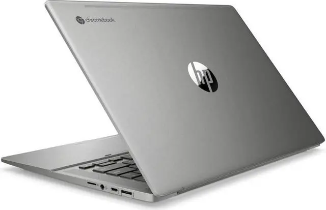 Alt view image 5 of 6 - HP 14" Chromebook, Intel i3-1135, 4GB RAM, 128GB SSD, Silver, Chrome OS, 14b-nb0031wm
Laptop Notebook
