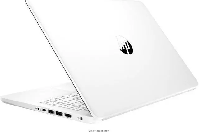 Alt view image 12 of 20 - HP - 14" Laptop - Intel Celeron - 4GB Memory - 64GB eMMC - Snowflake White
Notebook PC