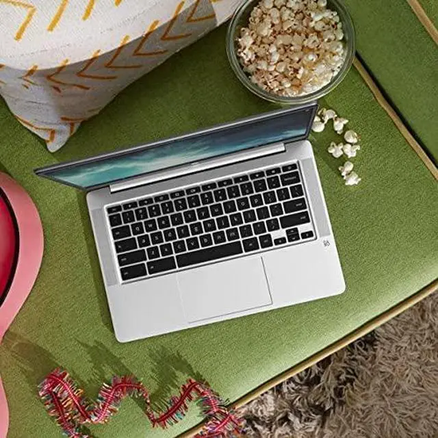 Alt view image 4 of 4 - HP Chromebook 14" Touchscreen Intel N200 4GB 128GB UHD Graphics ChromeOS Silver Certified Refurbished