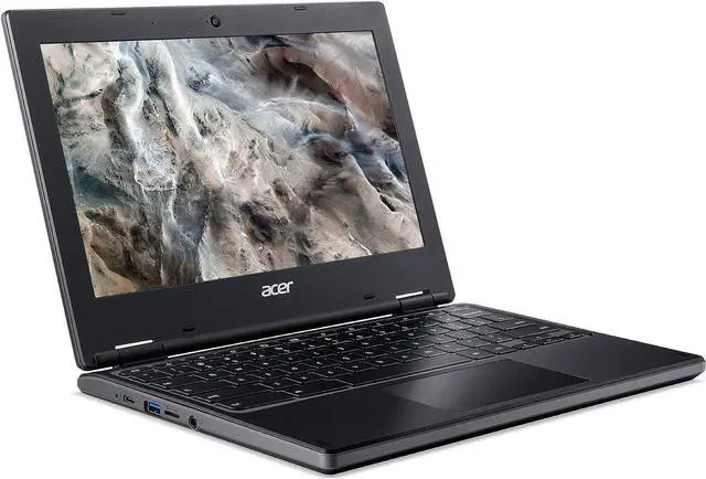 Alt view image 3 of 5 - Acer Chromebook 311 Laptop 11.6 inch HD AMD A4-9120C 4GB 64GB Chrome OS Black Refurbished Good