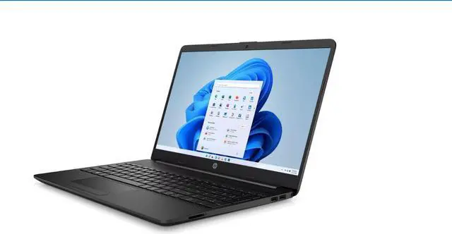 Alt view image 2 of 4 - HP 15" Laptop  N5030 4GB 128GB SSD 10 HR Battery Black Win11 Certified Refurb