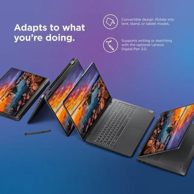 Alt view image 13 of 20 - Lenovo Notebook IdeaPad Flex 5 Laptop, 14" FHD IPS, i3-1115G4,   UHD Graphics for 11th Gen  Processors, GB, 128GB SSD