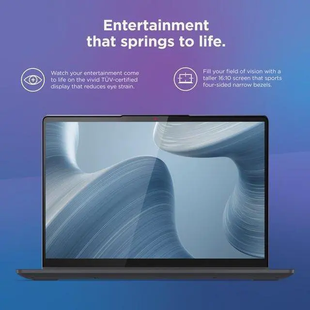 Alt view image 14 of 20 - Lenovo Notebook IdeaPad Flex 5 Laptop, 14" FHD IPS, i3-1115G4,   UHD Graphics for 11th Gen  Processors, GB, 128GB SSD