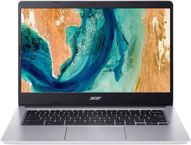 Alt view image 3 of 15 - HP Chromebook Intel Celeron N4000 4GB Memory 64 GB eMMC SSD 14'' Non-Touch Screen Chrome OS 14a-na0010ca