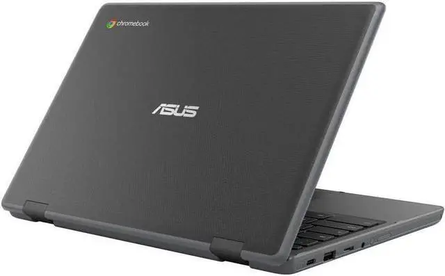 Alt view image 19 of 20 - Asus Chromebook CR1 CR1100CKA-YZ142 11.6" Rugged Chromebook HD 1366x768 Intel Celeron N5100 Quad-core (4 Core) 1.10 GHz 4 GB Total RAM 32 GB Flash Memory - Dark Gray