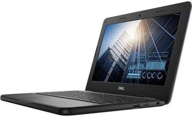 Alt view image 4 of 7 - Dell Chromebook 3100 11.6 inch HD Intel N4020 4GB 16GB Chrome OS Black Refurbished Good