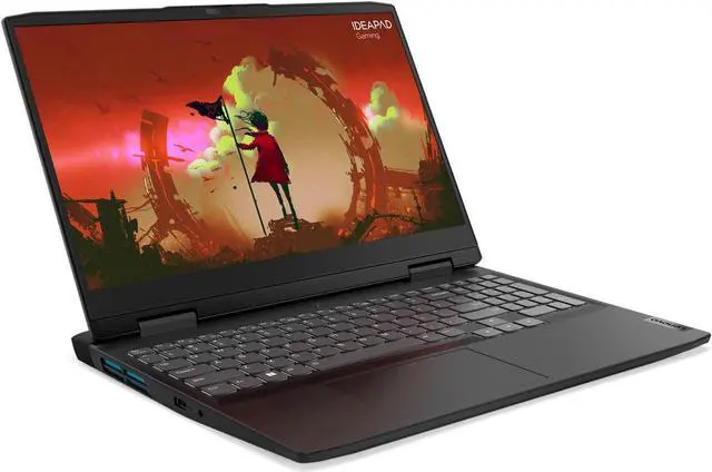 Alt view image 9 of 14 - Lenovo IdeaPad Gaming 3 AMD Laptop, 15.6" FHD IPS, Ryzen 7 7735HS, NVIDIA® GeForce RTX 4050 Laptop GPU 6GB GDDR6, 16GB, 512GB, For Gaming