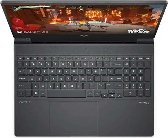 Alt view image 6 of 8 - HP Victus 15.6 inch FHD IPS 144Hz Gaming Laptop AMD Ryzen 5-8645HS NVIDIA GeForce RTX 4050 8GB DDR5 512GB SSD Mica Silver (2024)