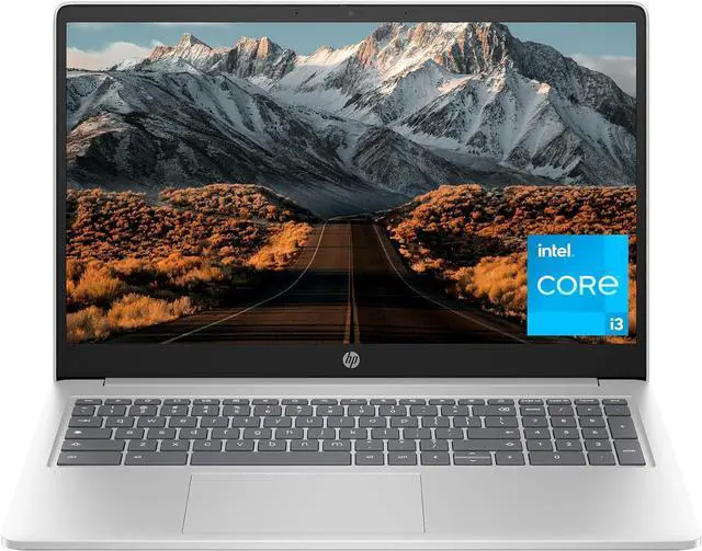 Main image of HP Chromebook Laptop 15.6" Full HD Intel i3-N305 8GB RAM 128GB SSD Chrome OS Certified Refurbished