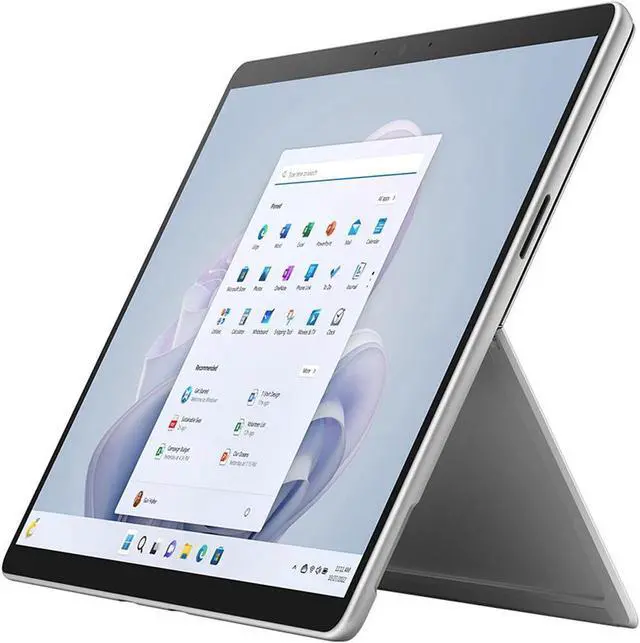 Alt view image 2 of 5 - Microsoft Surface Pro 9 Tablet - 13" - Core i5 12th Gen i5-1245U Deca-core (10 Core) - 16 GB RAM - 256 GB SSD - Windows 11 Pro 64-bit - Platinum - 2880 x 1920 - PixelSense Display - 15.50 Hours ...