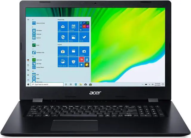 Main image of Acer Aspire 3 17.3" FHD Intel Core i3 8GB 256GB UHD Graphics Windows 10 Black
