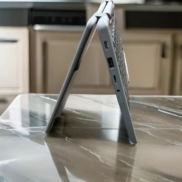 Alt view image 2 of 3 - ASUS Chromebook Flip x360 10.1" FHD Touchscreen Mediatek MT8183 32GB eMMC 4GB RAM Chrome OS Black